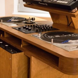 Wooden Dj Booth